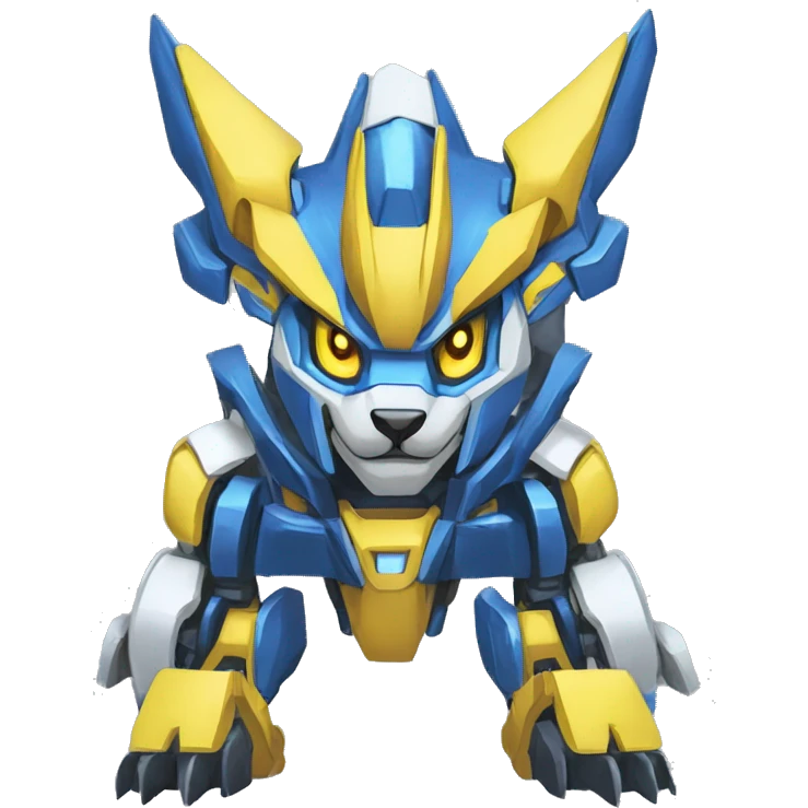 WereGarurumon-Zeraora-Medabot-Mecha emoji