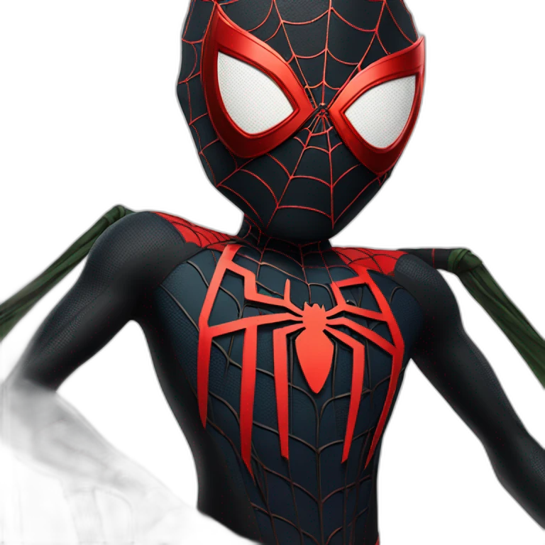 Spider-man miles morales  emoji