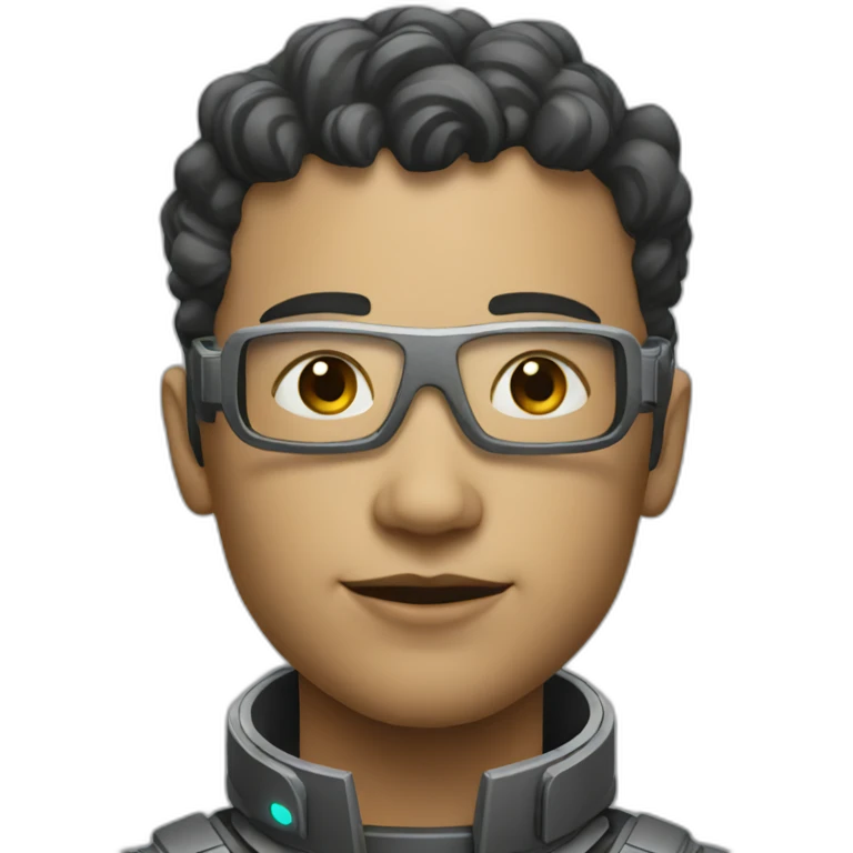 futuristic ai emoji