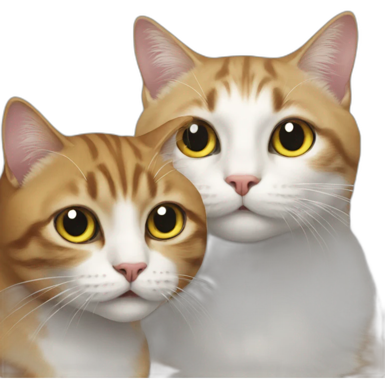 Cat and bog emoji