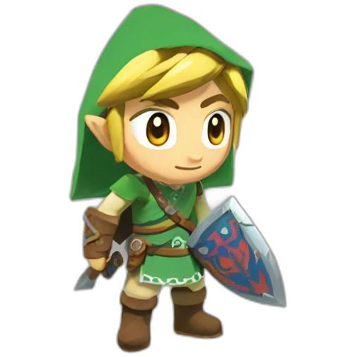 Link Zelda Breath of the wild emoji