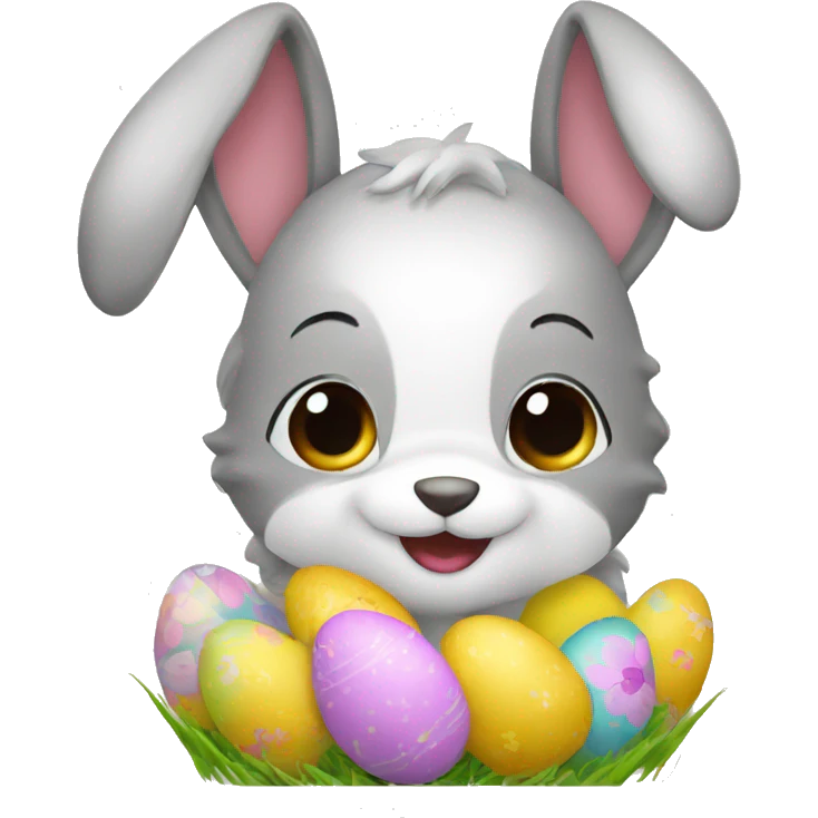 happy easter emoji