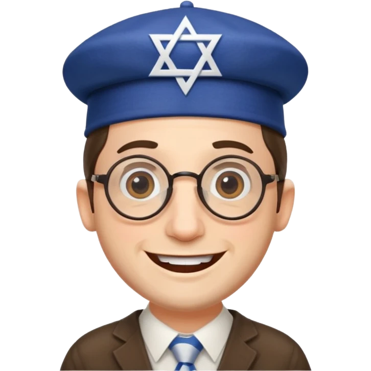 Funny Jewish man emoji