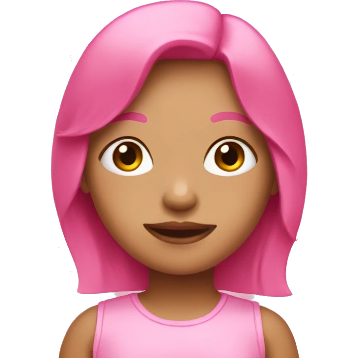 pink girl emoji