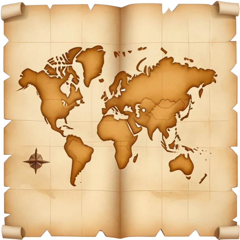 map with fold marks emoji