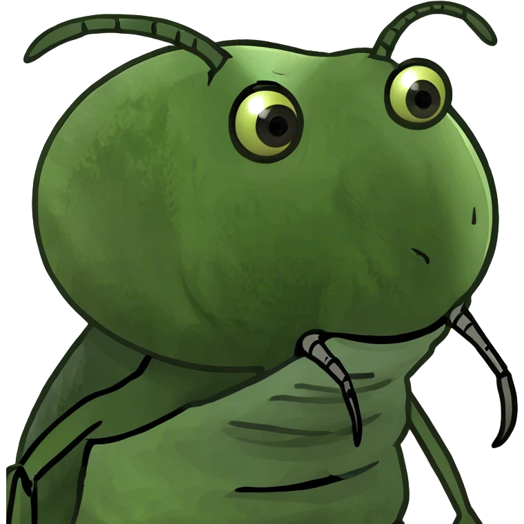 Creepy ass cockroach emoji