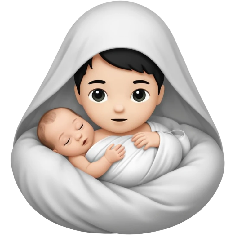 Newborn B&W Photoshoot emoji