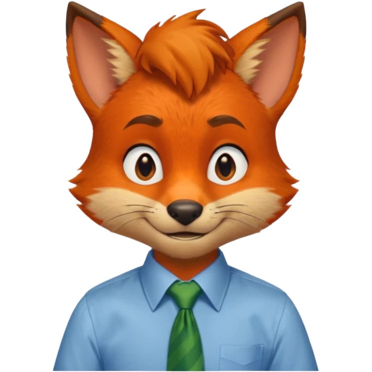 Nick Wilde from the Zootopia Disney movie emoji