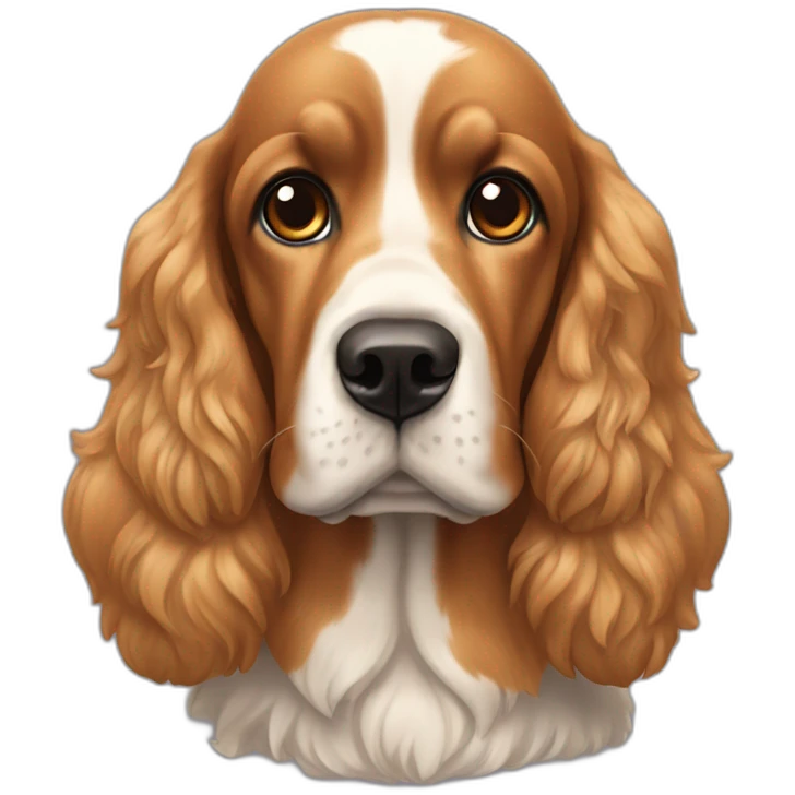 Cocker anglais emoji