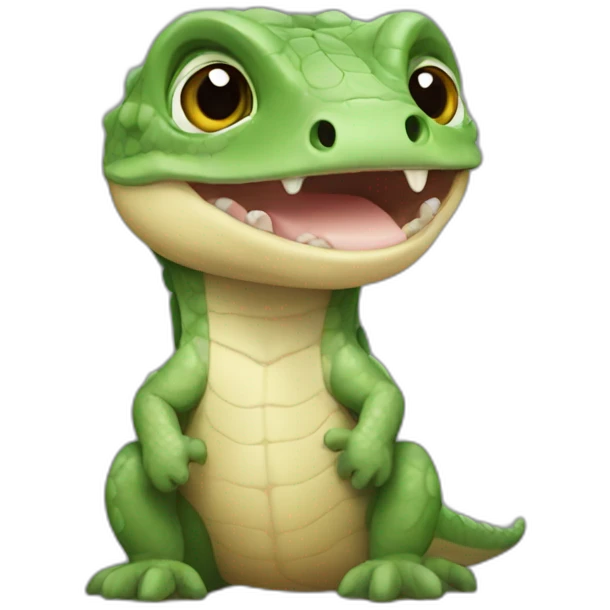 baby mexican reptile albine emoji