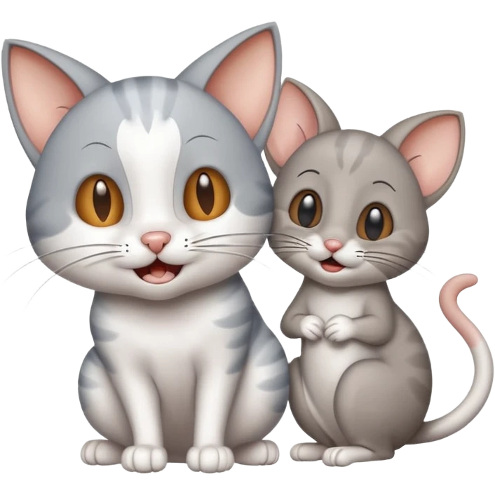 Tom and jerry emoji