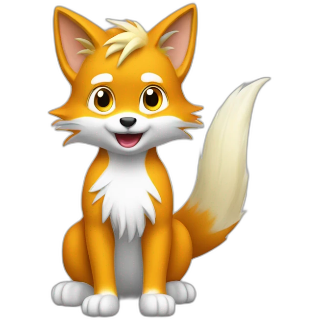 tails realista emoji