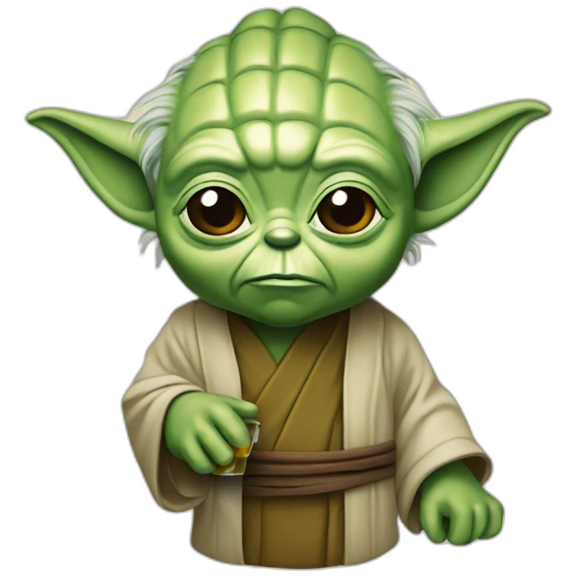 Yoda beer emoji