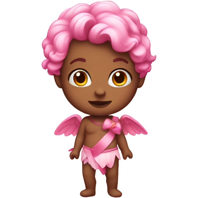 pink cupid emoji