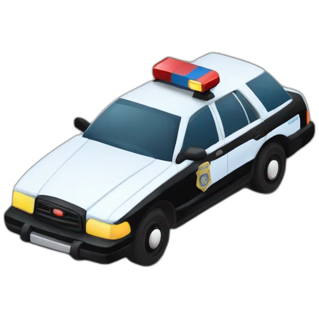 Police car emoji