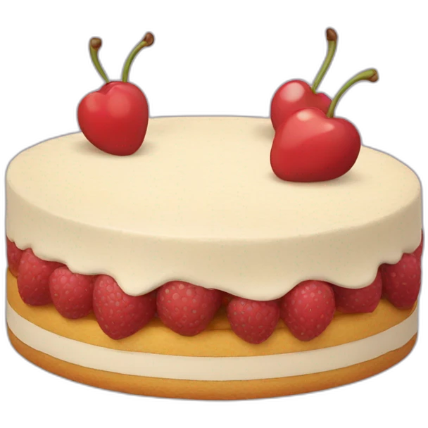Torta de cupleaños emoji
