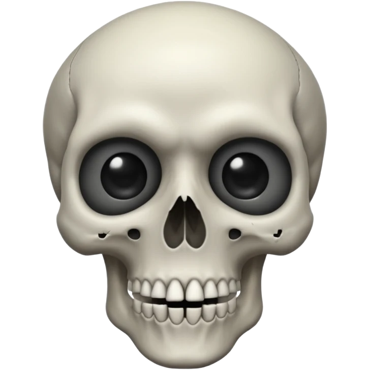 Surprised 💀 emoji
