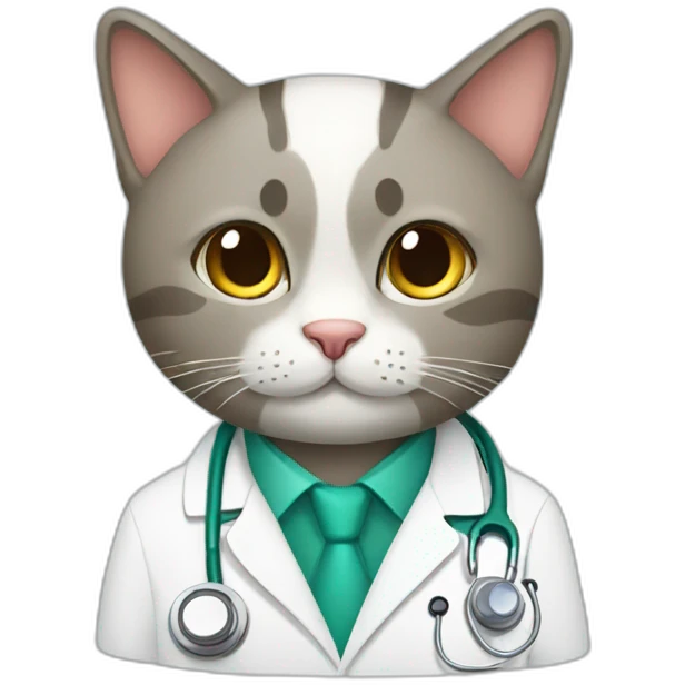Cat Doctor emoji