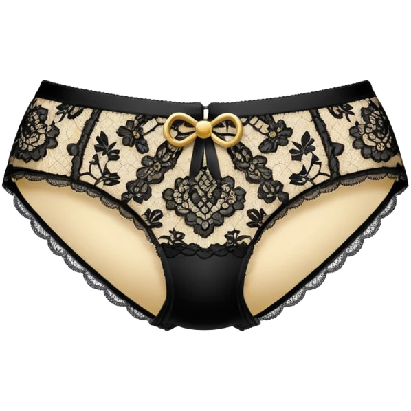 panties with a lock emoji