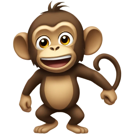 Monkey shakin his butt emoji