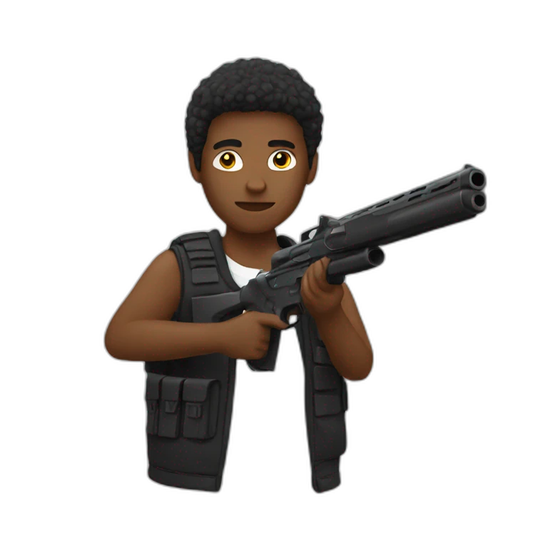 shooting emoji