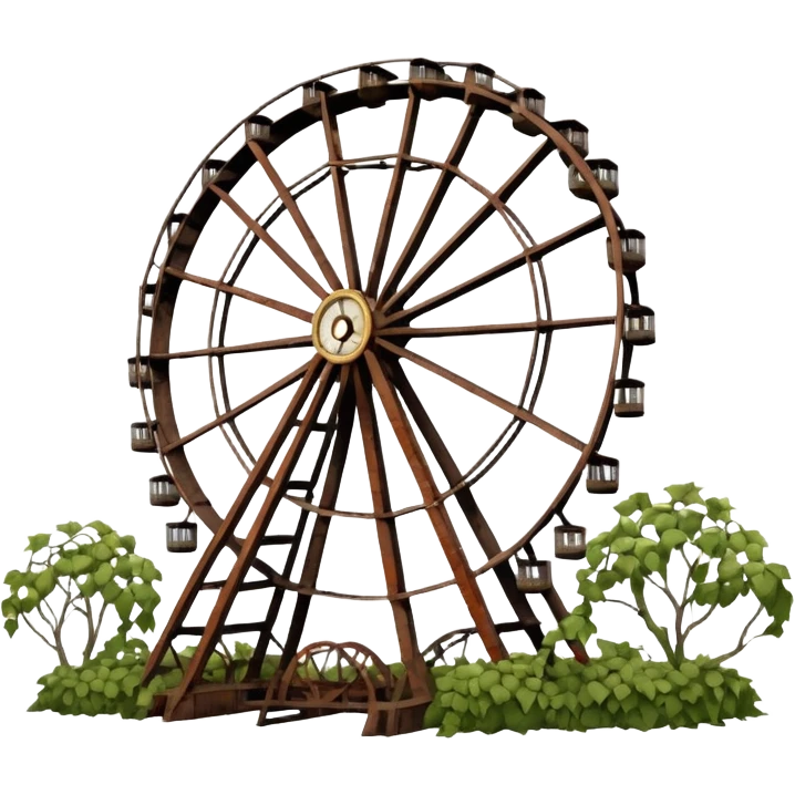 Creepy lunapark emoji