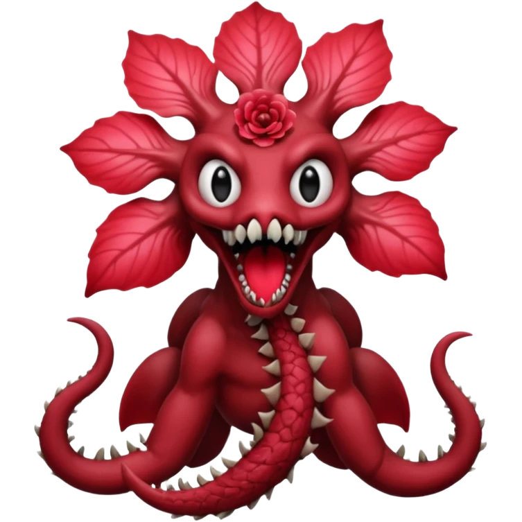 La flor del demogorgon emoji