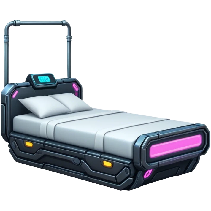 Cyberpunk bed emoji