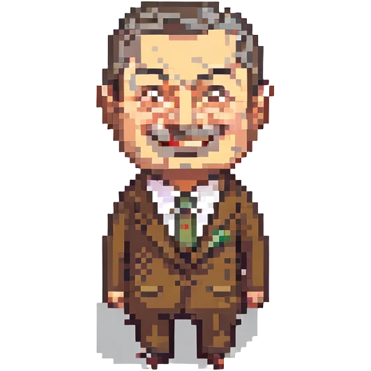 happy Mr. Bean, cheerful emoji