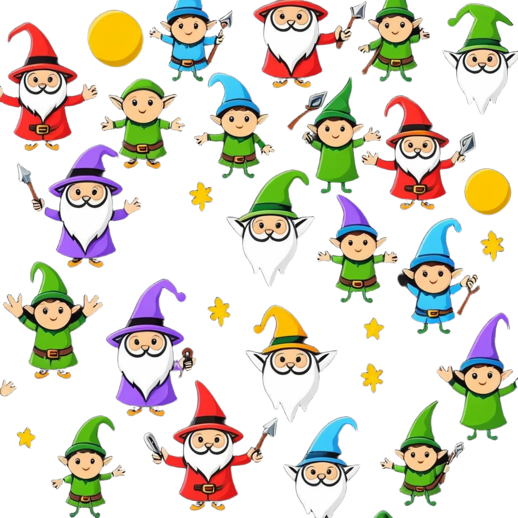 group of wizards and elves from White Council Lord of the Rings emoji
