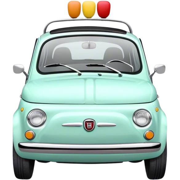 Fiat 500 Pastel  emoji