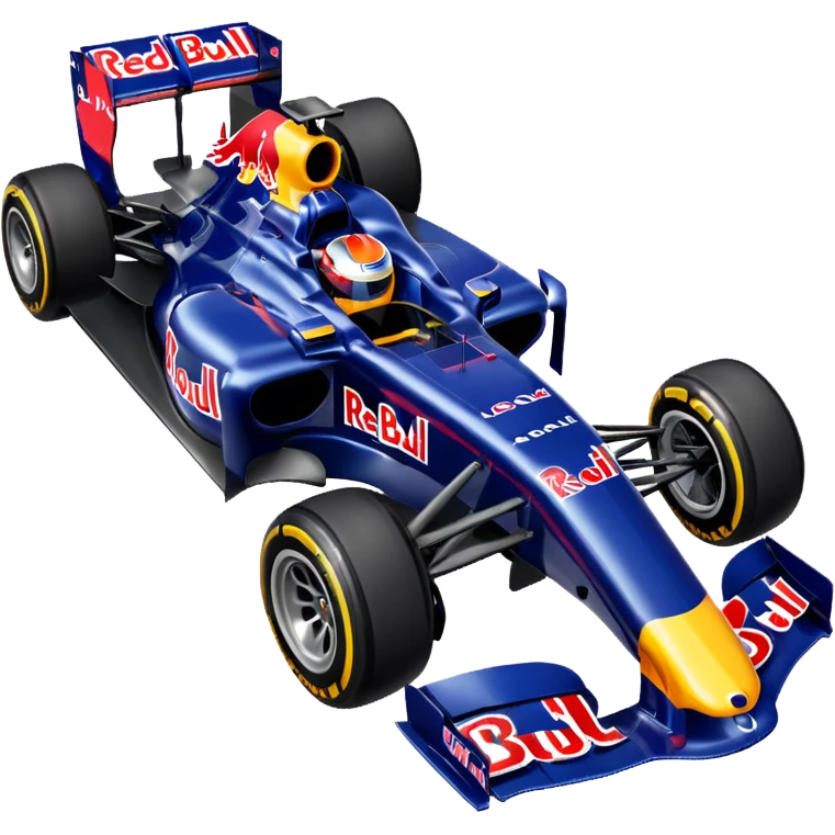a 2010 Red Bull Formula 1 car emoji