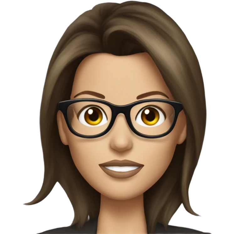 Kate Beckinsale with glasses  emoji