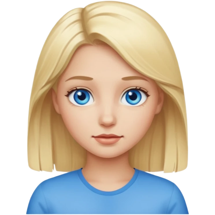 blonde girl emoji
