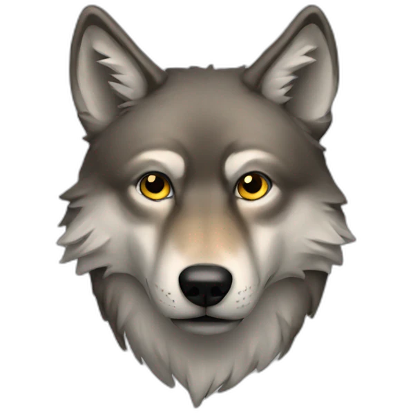 Wolf shit emoji