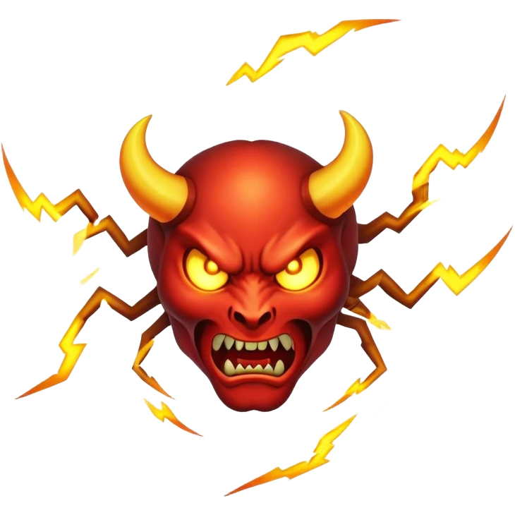 Démon blesků  emoji