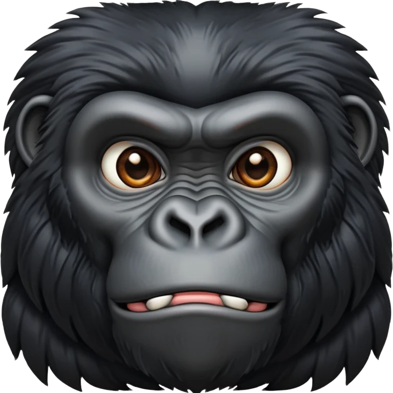gorilla ape face emoji