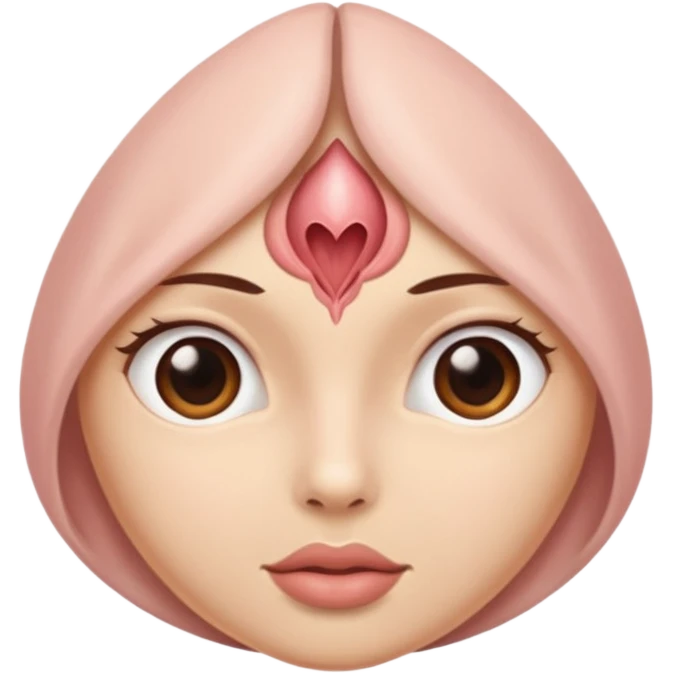 A real looking vagina  emoji