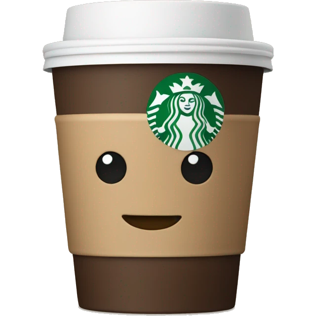 Starbucks coffee emoji