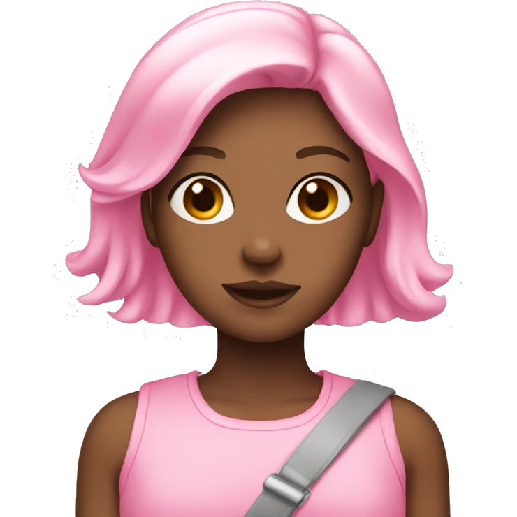 Clean girl pink emoji emoji