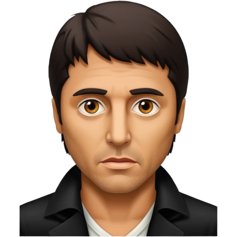 Tony Montana with a scar
 emoji