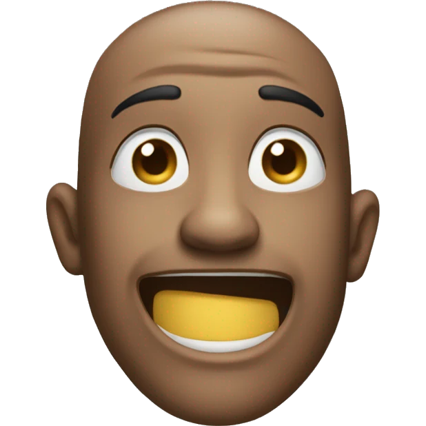 This same image, but smiling emoji