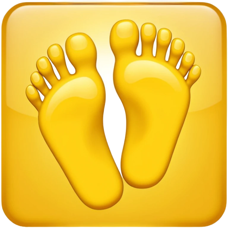 Toes crossed yellow emoji emoji