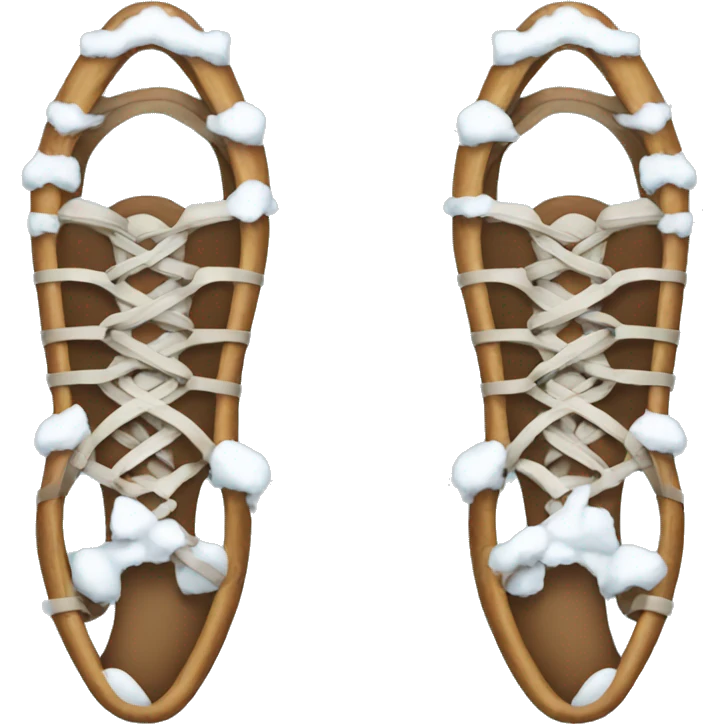 snow shoes emoji