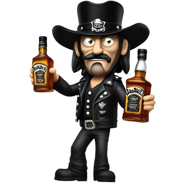 lemmy drinking jack daniels emoji