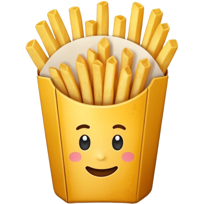 french fries emoji