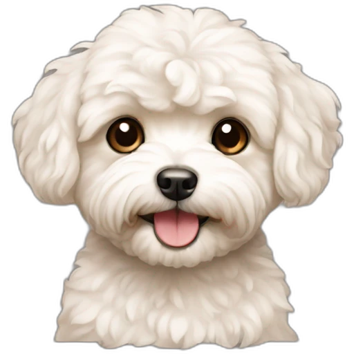 maltipoo dog emoji