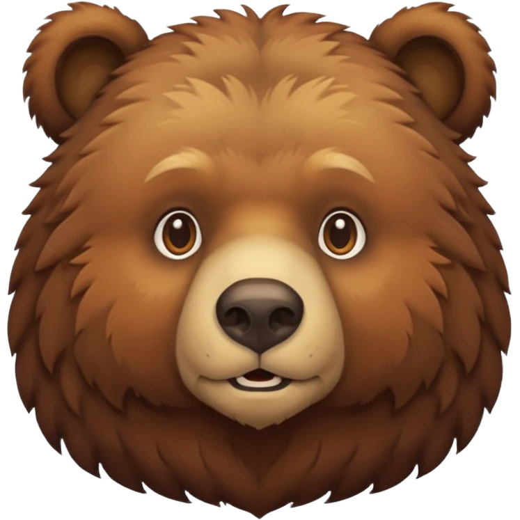 Brown bear aesthetic  emoji