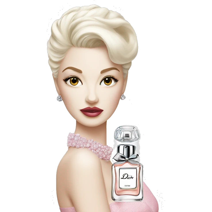 Miss Dior pefume  emoji