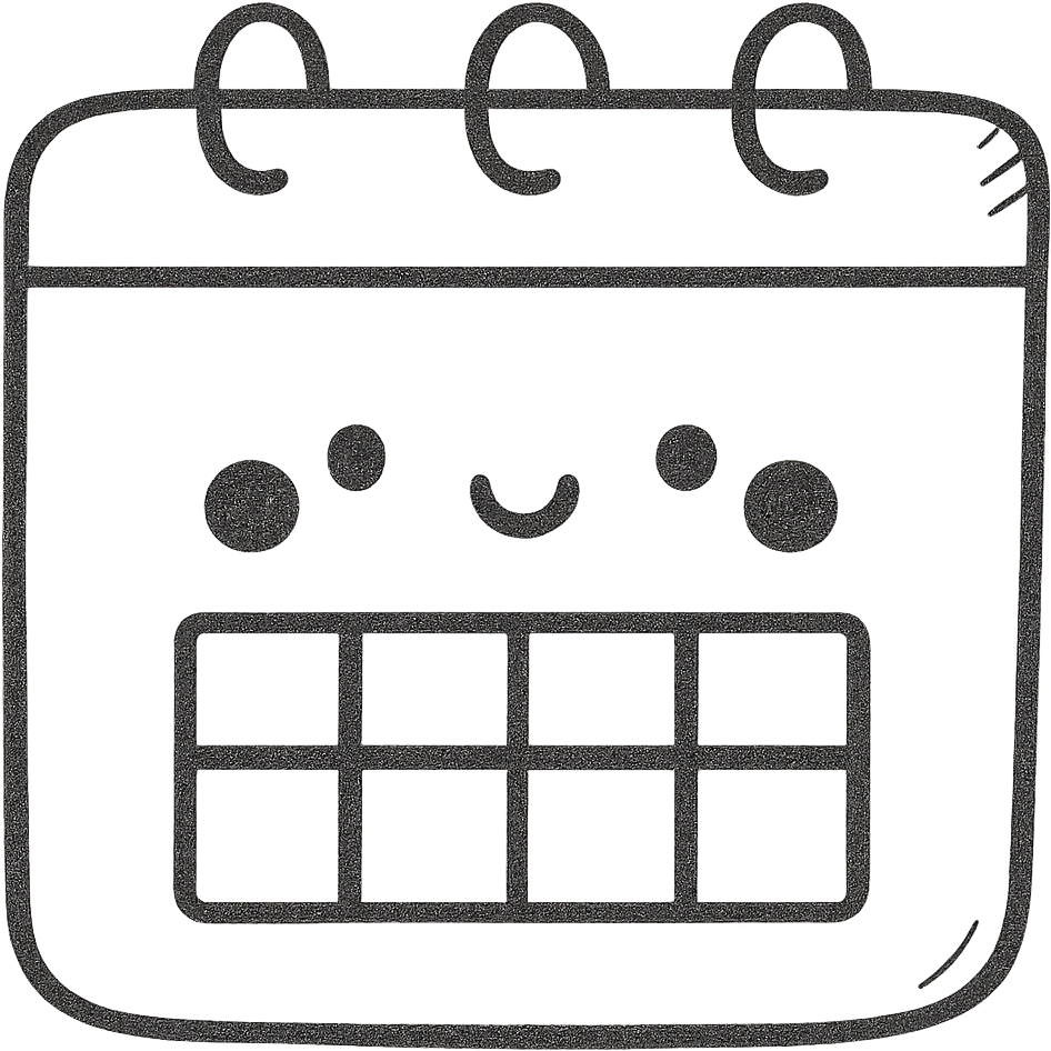 Create a soft and cute settings icon in Japanese hand-drawn style with a pink theme, matching the reference style, suitable for a mobile home screen. Transparent background. emoji